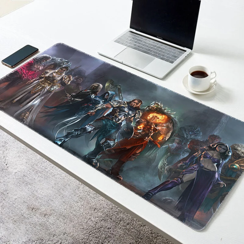 

M-Magic the Gathering Mouse pad Gamer Gaming Keyboard Pad Deskmat Mausepad Non-slip Mat Computer Accessories Mouse Pads Mats Pc