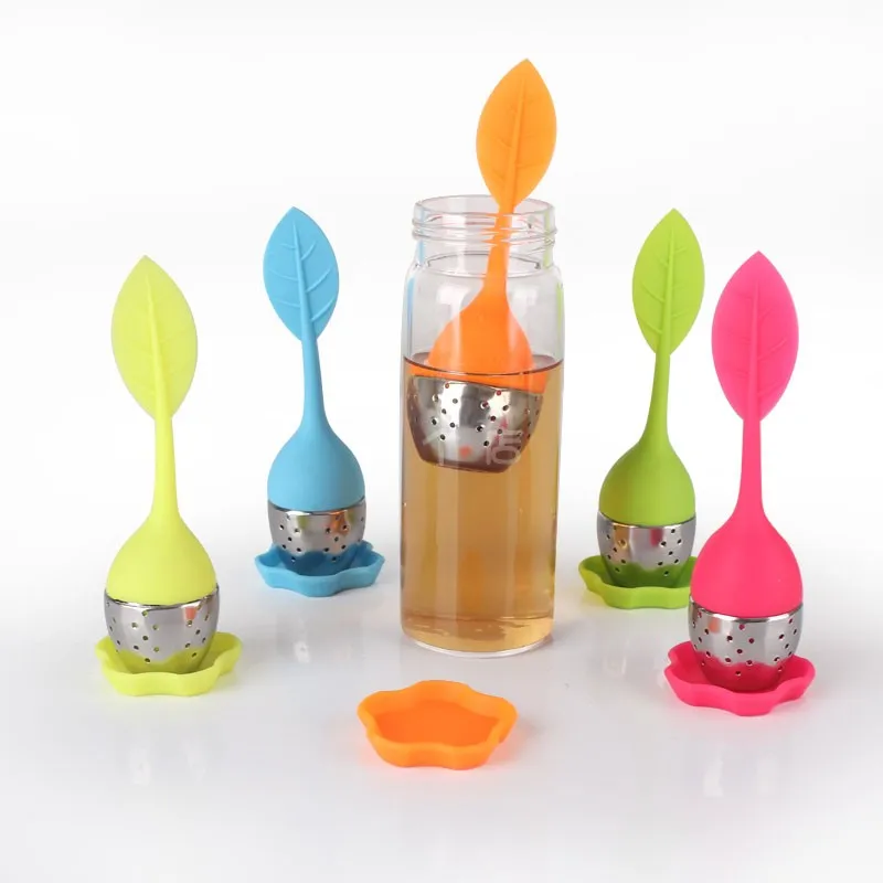 Инфузер для заваривания чая из нержавеющей стали простой силиконовый сепаратор