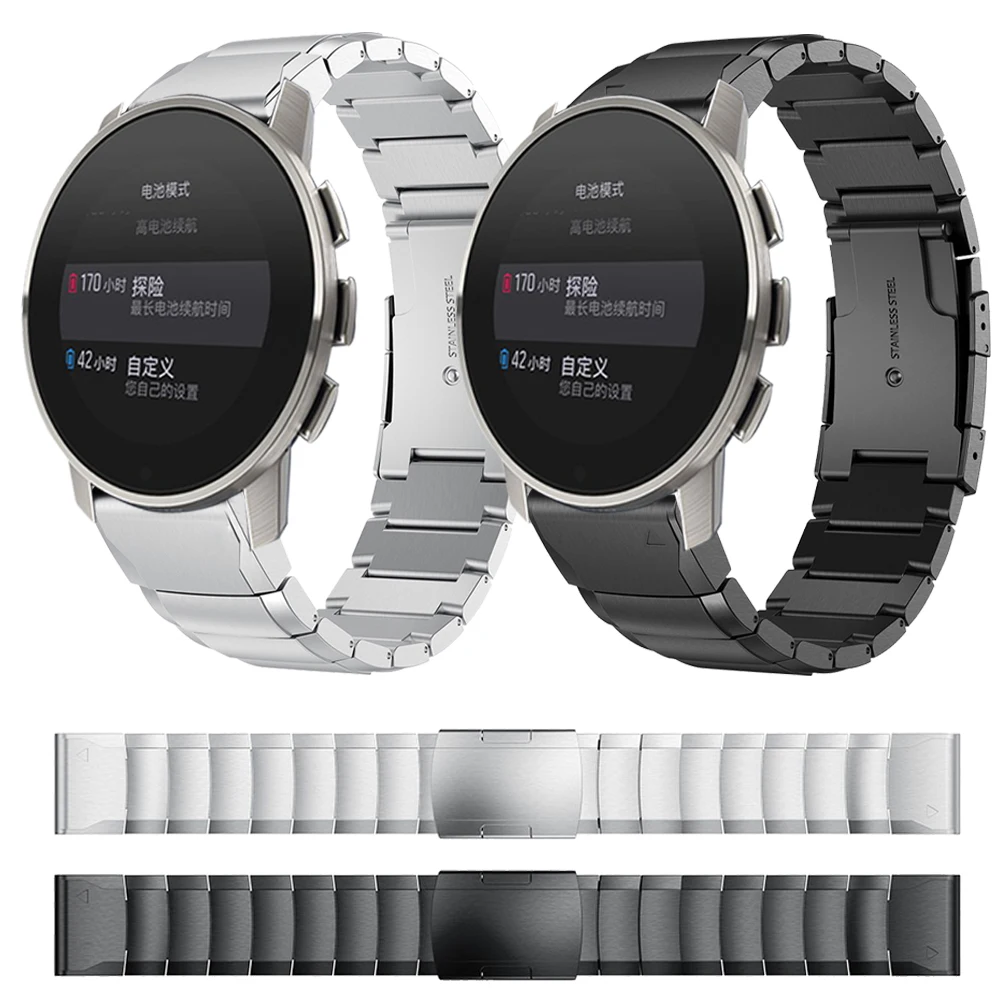 

Metal Strap For Suunto 9 Peak Watch Band Wristband Watchband Stainless Steel Bracelet Belt Classic Replacement Accessories