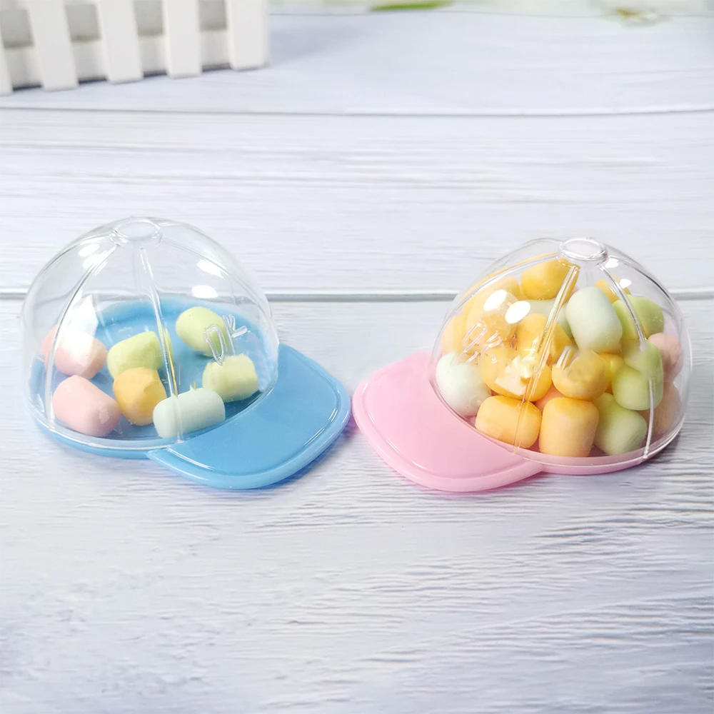 Мини-бейсболка в виде шоколадной коробки 12 шт.