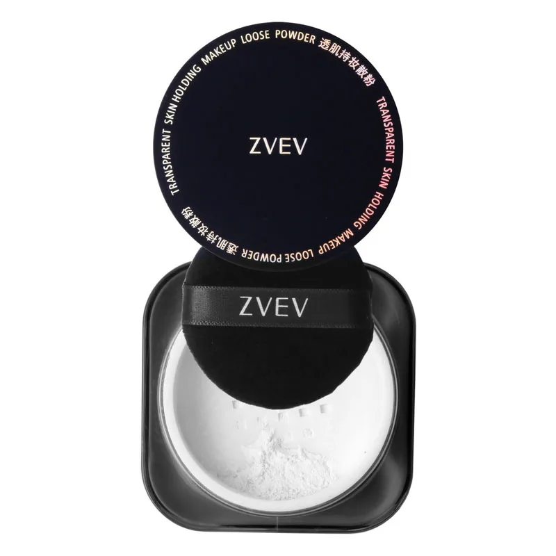 7 г ZVEV рассыпчатая фиксирующая пудра розового цвета с блестящей пудрой для