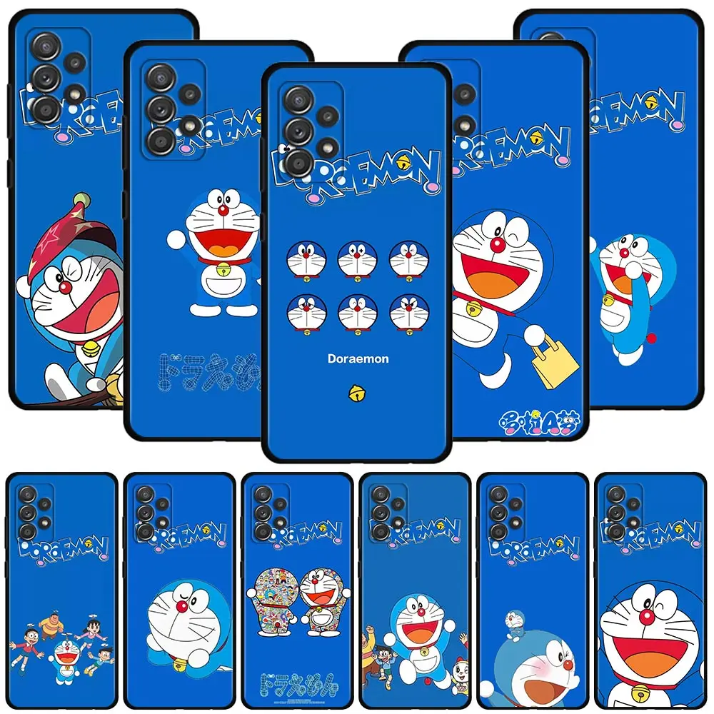 

Doraemon Japanese animation Phone Case For Samsung Galaxy A12 A51 A41 A31 A21s A13 A03 A02s A02 A71 A52 A52s A72 A22 A32 Coque