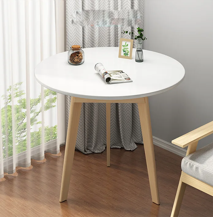 Журнальный столик в скандинавском стиле Простой Маленький журнальный домашний