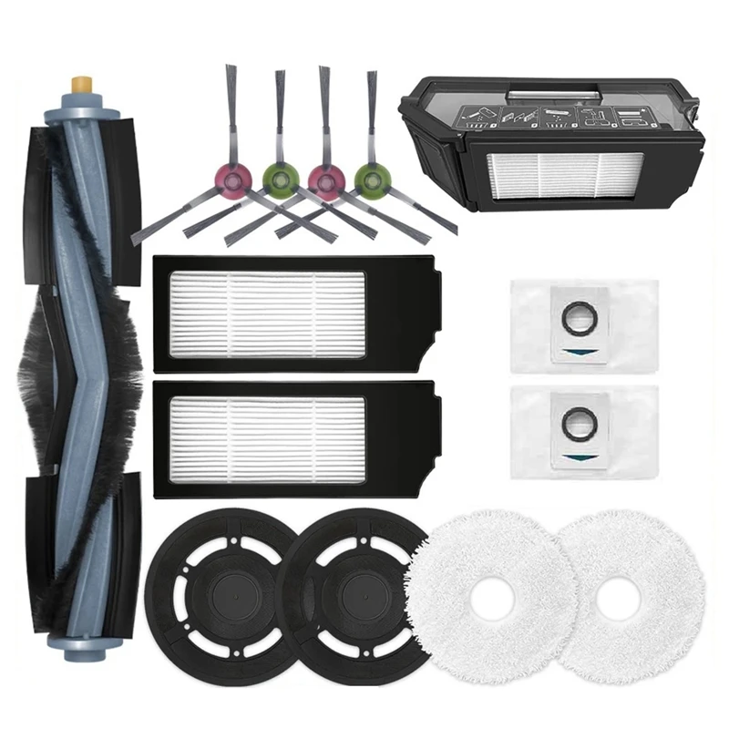

Brush Hepa Filter Mop Rag Replacement For Ecovacs Deebot X1 TURBO / OMNI Robot Vacuum Cleaner Spare Parts Accessories