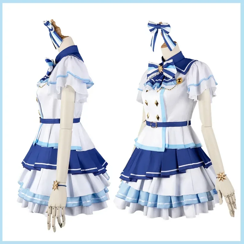 FC6LoveLive! Hasu No Sora Jogakuin School Idol Club 365 дней Momose Ginko Otomune Kozue Hinoshita Kaho Косплей Костюм Парик