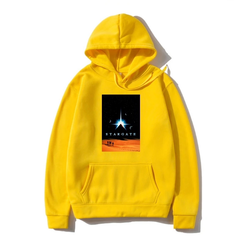 

Мужская Флисовая Толстовка с капюшоном в стиле фильма «Stargate»