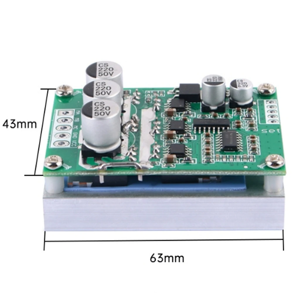 Плата привода бесщеточного двигателя Halla 500 Вт 15 А DC12-36 В регулировка скорости