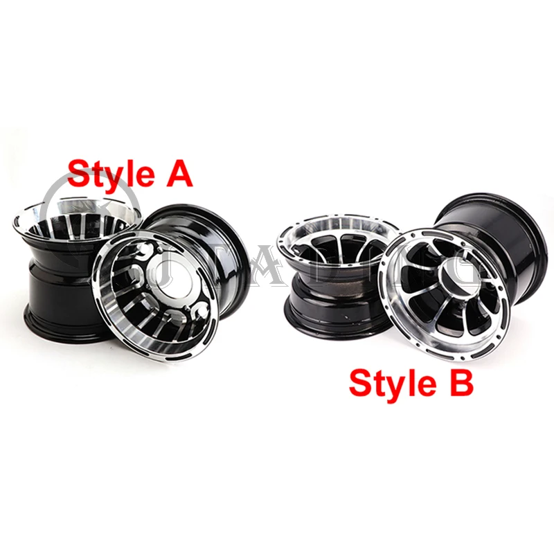1 pcs 8 Inch Aluminum Alloy Wheel Hub Rims 110mm*4 stud For 110cc-250cc ATV Golf Cart Balance car Quad Bike wheesl Tire parts