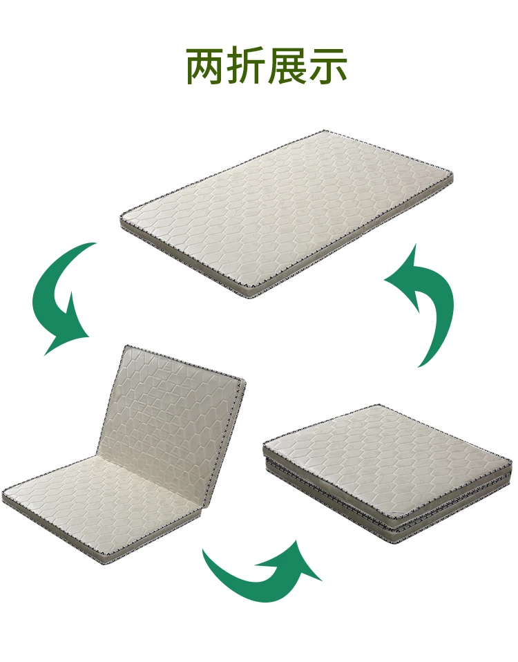 

economical student tatami hard coconut fiber mattress Natural coconut palm mattress 1.5m bed 1.8m 1.2 folding