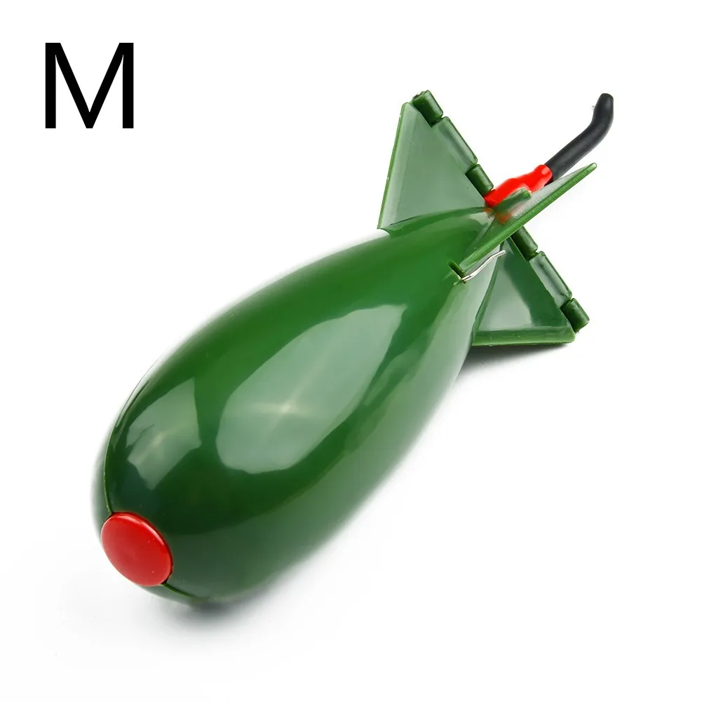 1 шт. ракетная кормушка для ловли карпа S/M/L Spod Bomb поплавок держатель приманки