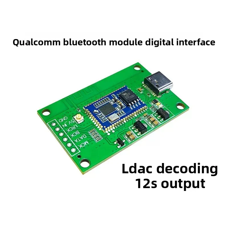 Фото Звуковая карта USB Type-C QCC5181, модуль цифрового интерфейса Bluetooth, модуль с выходом I2S, LDAC, LHDC №1