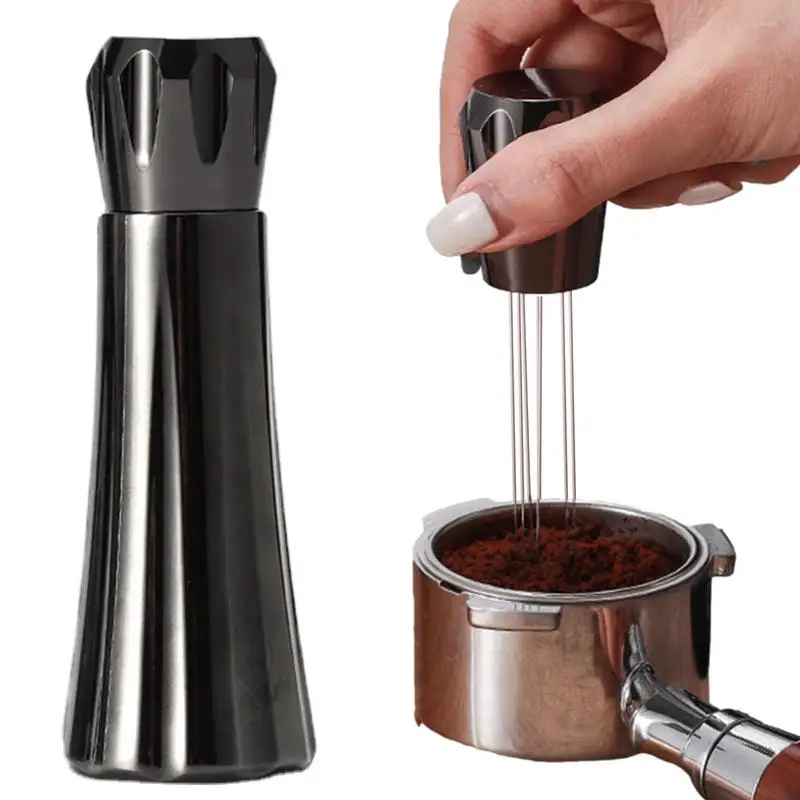 

Coffee Stirrer Needles Non-Stick Espresso Stirrer For Barista With Rust-Proof Needles Needle Type Distribution Tool For Home