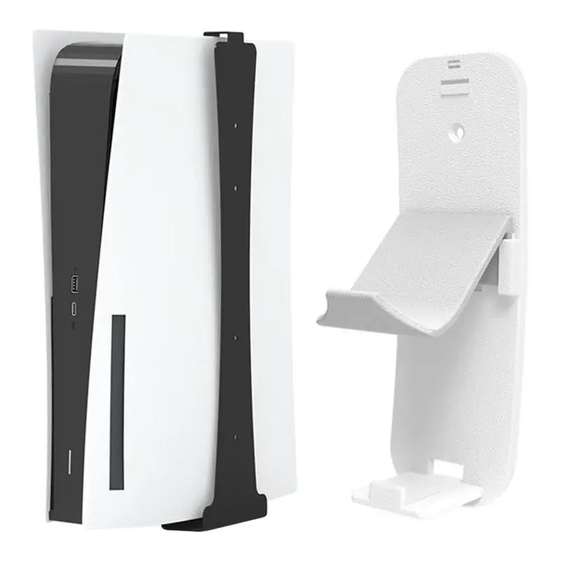 

Wall-mounted Controller Holder 2 In 1 Controller Stand Kit Game Controller Holder Hook Hanger For Gamepad