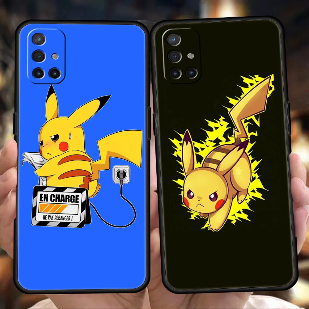 

Pikachu Pokemon Luxury Phone Case for Oneplus Nord N100 N10 10 7 8 9 9R 7T 8T N200 2 CE 9RT Z Pro 5G Silicone Cover Shell Fundas