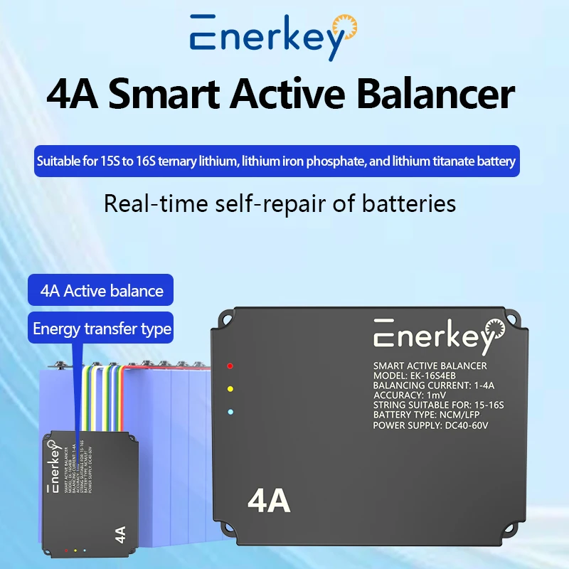 Литий-ионная батарея EnerKey 2-4A Smart Active Balancer2S~16S