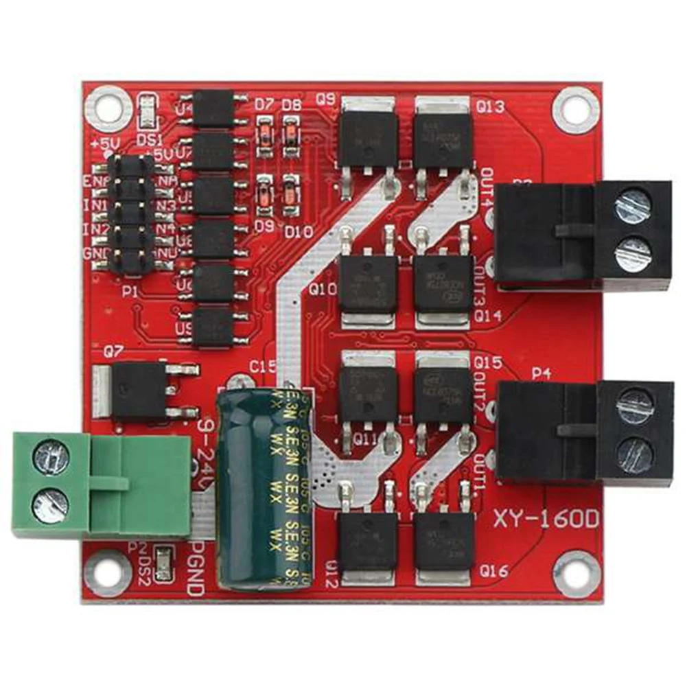 Promotion! L298 Dual Channel Motor Driver DC 6.5V-27V 7A Control Board Electric Module Speed |
