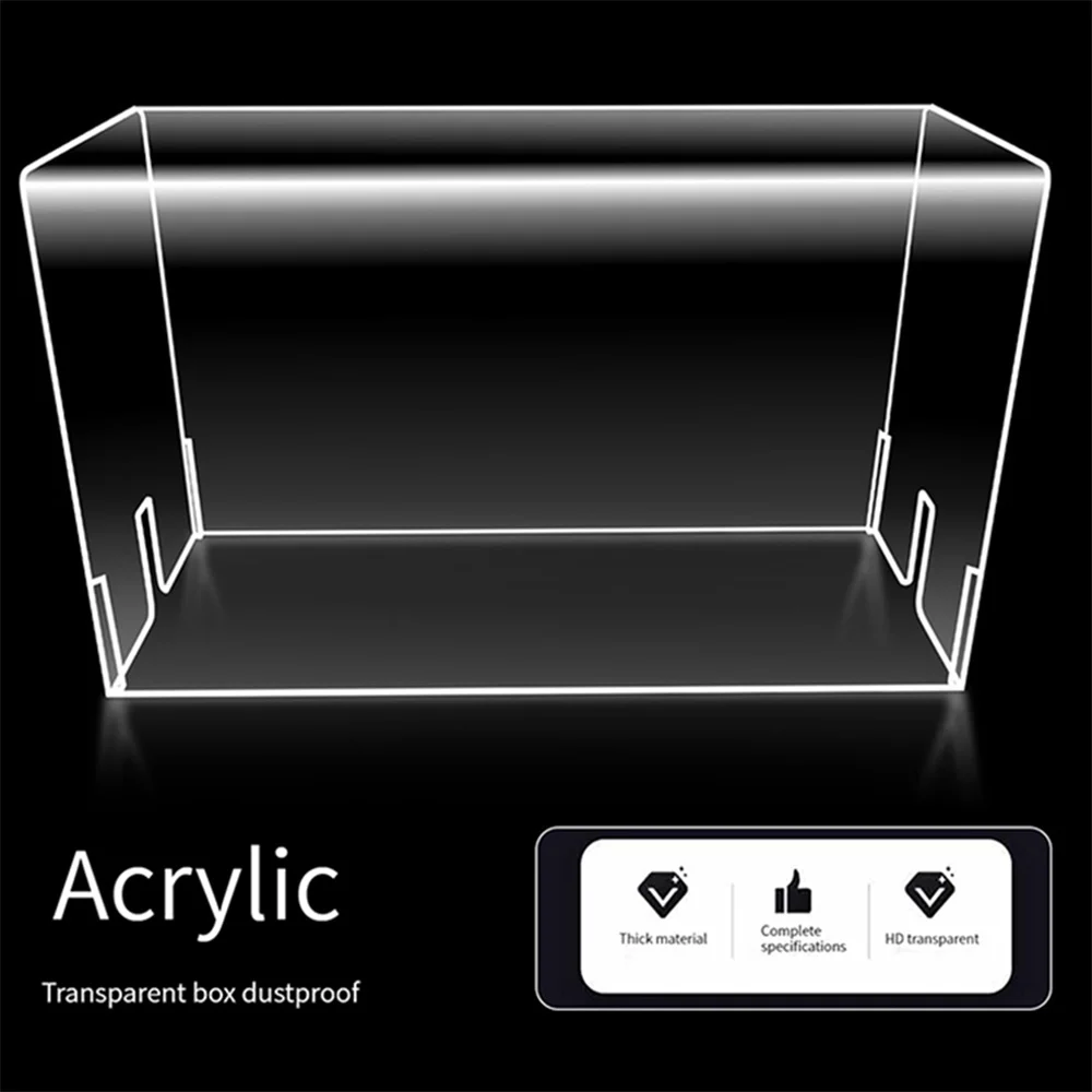

Universal Transparent Gamepad Storage Box For Asus Rog Ally/ Switch OLED/ Steam Deck Console Dustproof Acrylic Protective Case