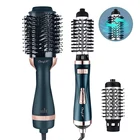 Cceyin Профессиональная щетка для горячего воздуха, одношаговый фен для волос, автоматический вращающийся ролик для завивки волос, выпрямляющая расческа, испаритель 1000 Вт