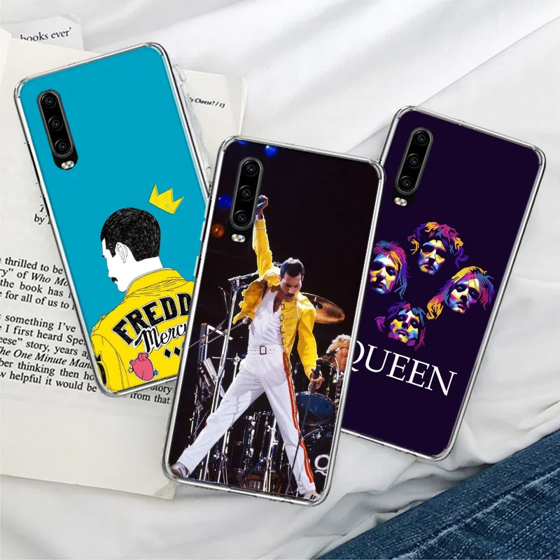 

Rock Funky Freddie Mercury Queen Phone Case For Huawei P Smart 2021 Y5 Y6 Y7 Y9 Honor 50 20 Pro 10 10I 9 9X Y9S 8 8A 8X 8S 7S Co