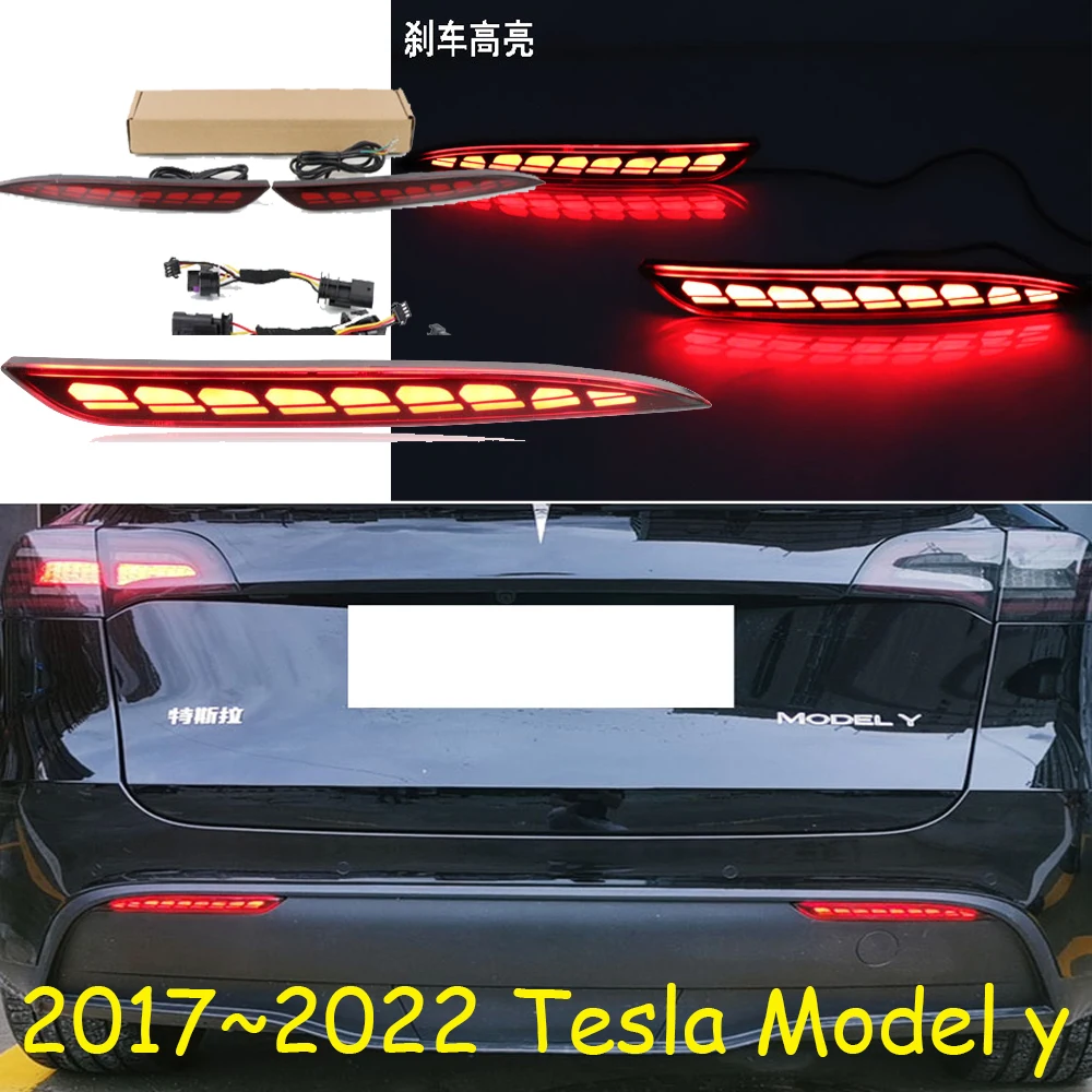 

2017~2022y car tail light for Tesla Model 3 taillight Brake LED car accessories Taillamp for Tesla Model3 rear light fog