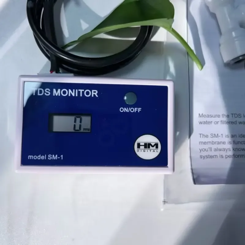 Фото Удобный в использовании монитор качества воды SM1/TRM1: измеритель TDS, pH и температуры для аквариумов и лабораторий №2