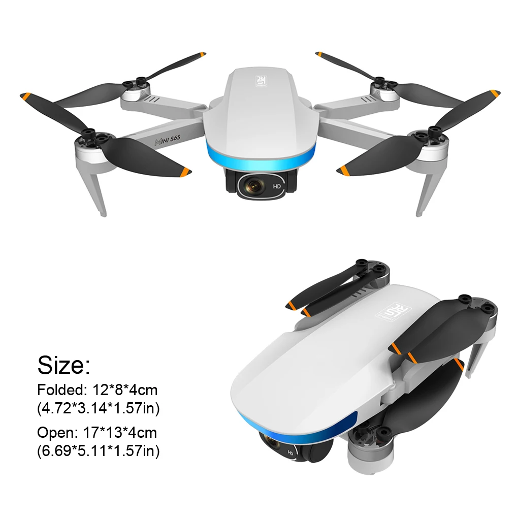 XYRC S6S Mini GPS Drone 4K Professinal Dual HD EIS Camera Light Flow 5G Wifi Brushless Folding Quadcopter RC Helicopter Toys enlarge