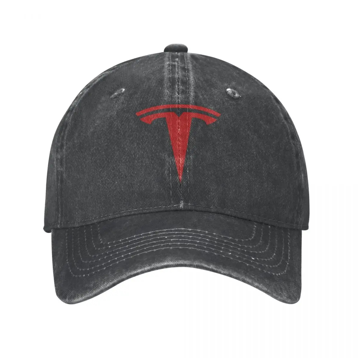 

Винтажная бейсбольная кепка с логотипом автомобиля Tesla Motors, Потертая джинсовая кепка от солнца, Кепка для путешествий на открытом воздухе