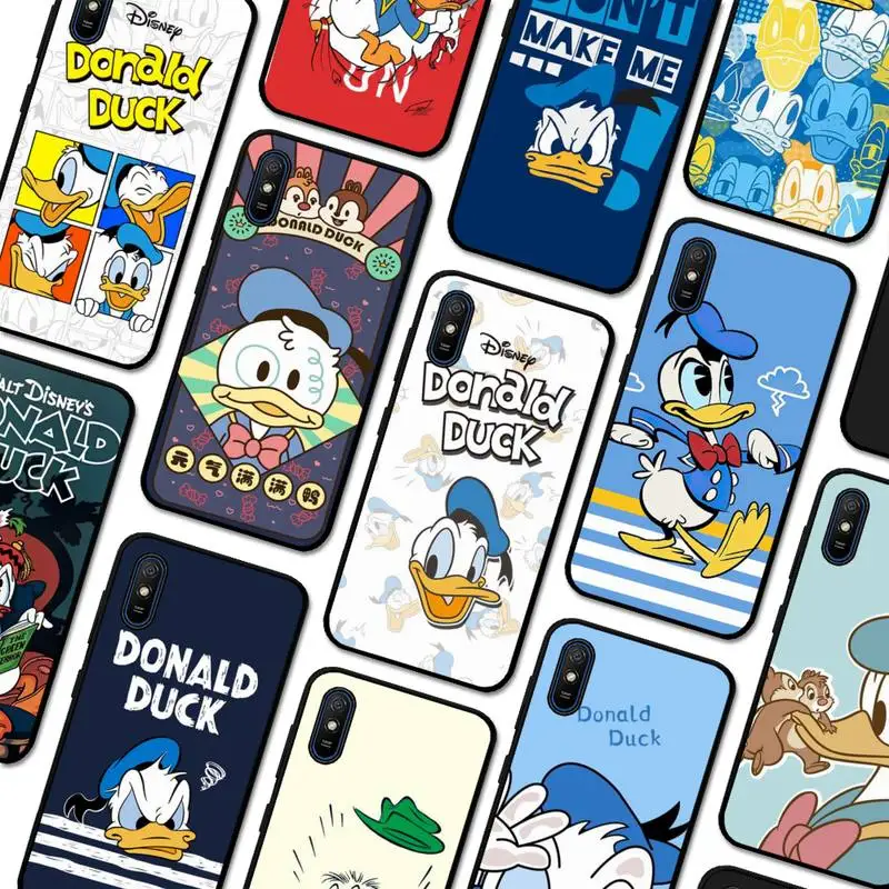 

Disney Donald Duck Phone Case for Redmi 5 6 7 8 9 A 5plus K20 4X 6 cover