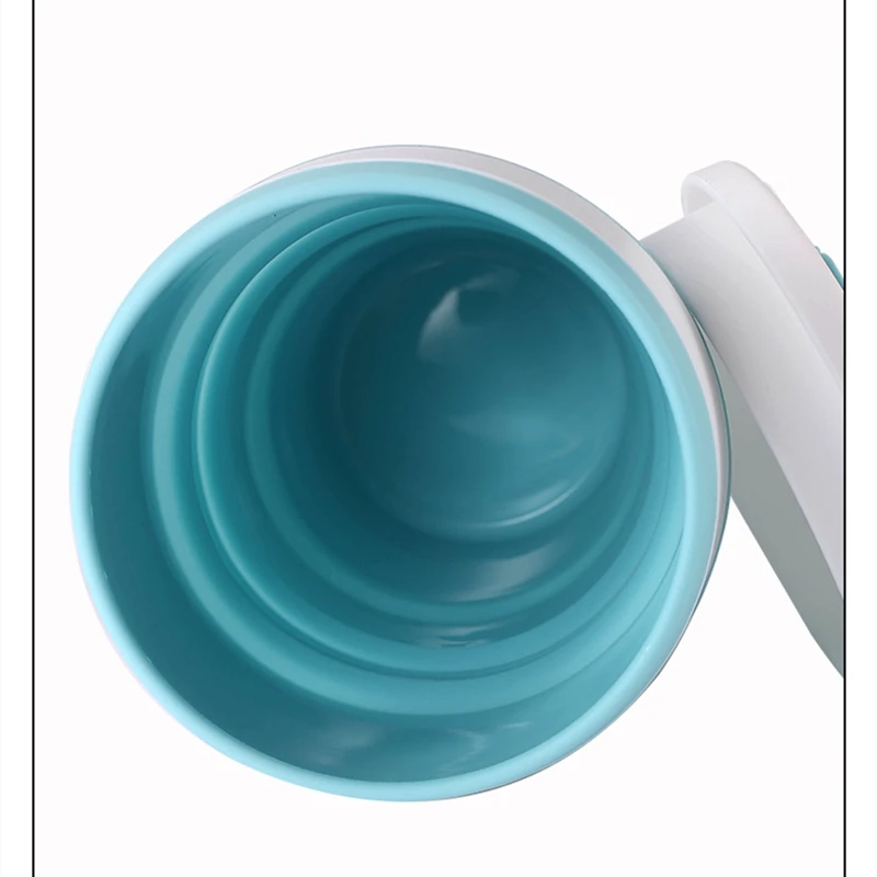 350/500ML Silicone PP Folding Cup Collapsible Mug With Cover Coffee Travel Outdoors Portable Water Drinking Tea Cups Multi-funct - купить по