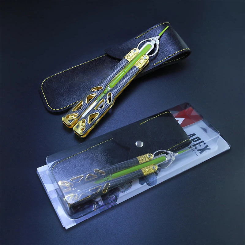 

Металлический нож-бабочка 21 см, версия с жидкостью, модель оружия