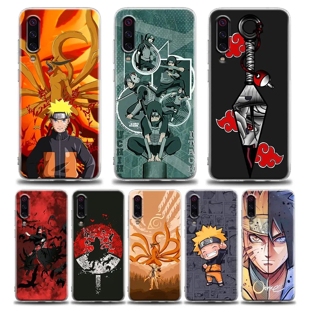 

Clear Phone Case for Xiaomi Mi 11 10 Lite 10T Note 10 Mi 9 SE 11T Pro Poco X2 M3 F3 X3 M4 TPU Anime Naruto Hero