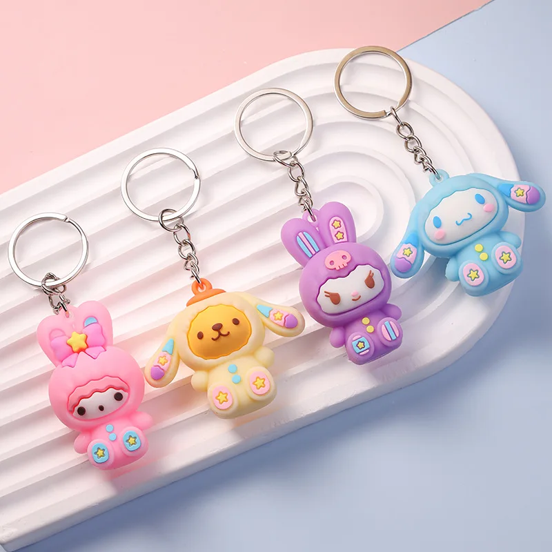 

Новые Аниме периферийные устройства Sanrio, милая и милая Куром, корица, собака, мелодия, пудинг, собака, украшения для кукол коллекция, лучшие праздничные подарки