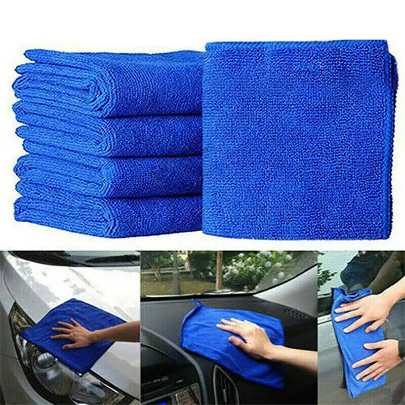 

Microfibre Cleaning Cloths Car Home Use Kitchen Duster Soft Towels Household Cleaning Cloth Accessories Cleaning Towel 30*30cm