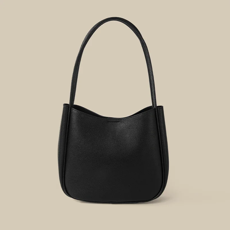 Кожаная сумка через плечо из воловьей кожи 2024 женская мягкая кожаная подмышками