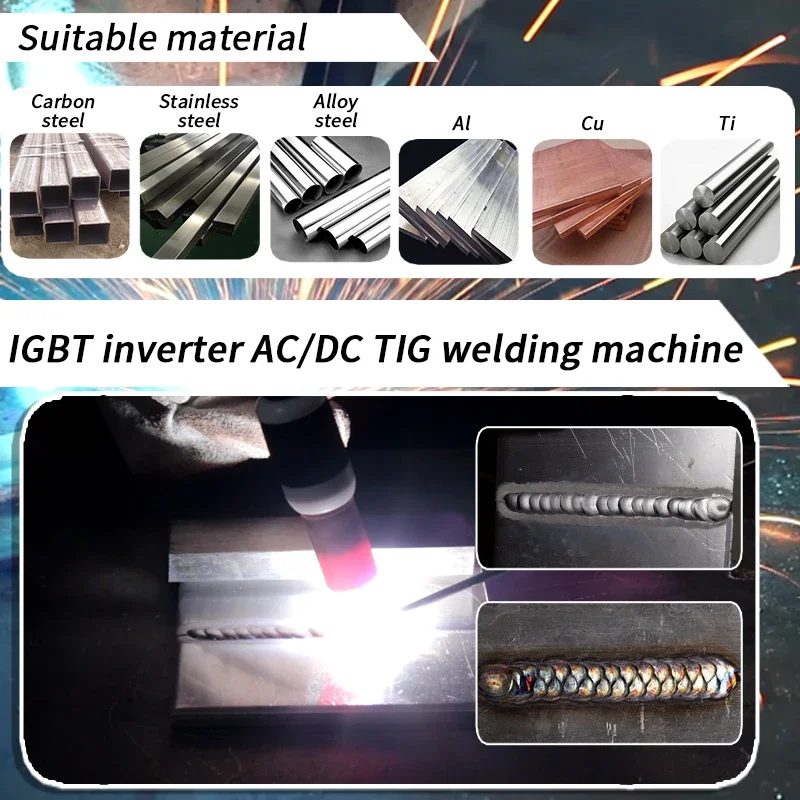 160A Мини-сварочный аппарат Tig PERFECT POWER Маленький высокочастотный сварочный для
