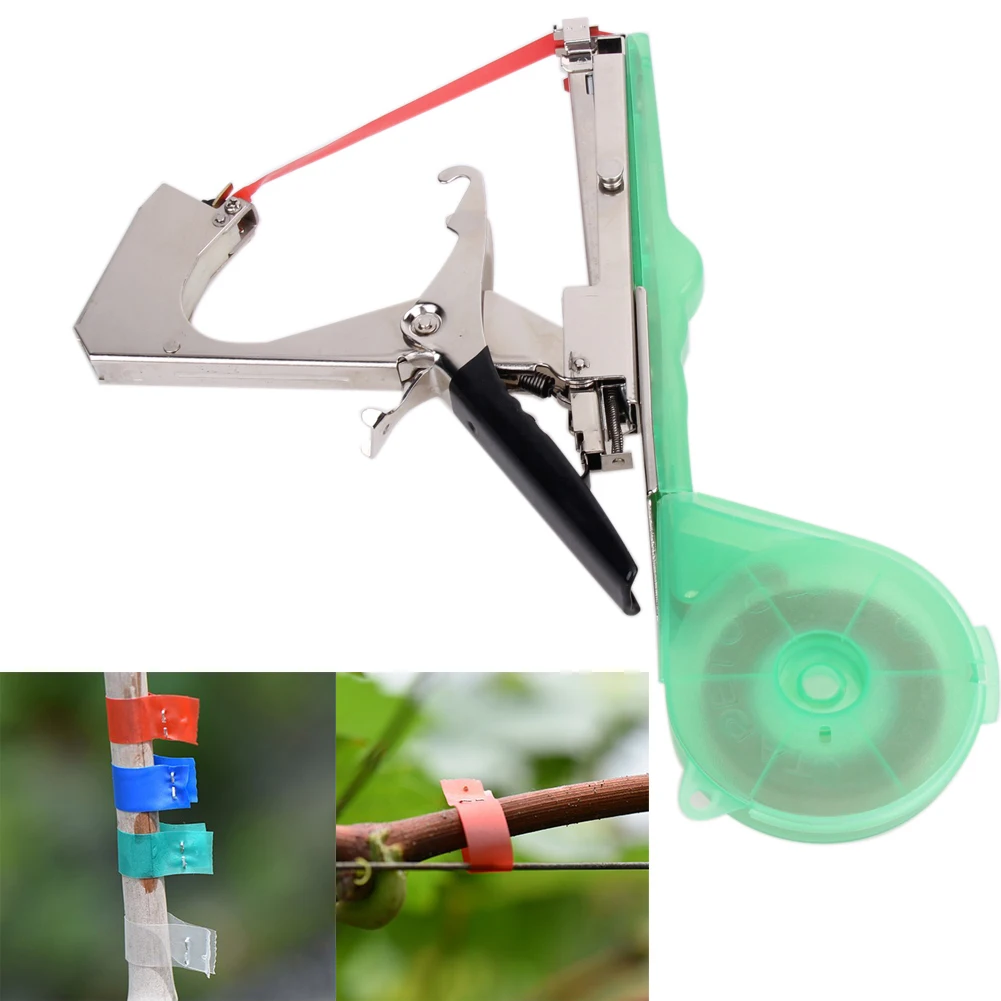 

Garden Tools Plant Branch Garter Hands Tying Binding Machine Chopped Vegetables Taper Tapes for Home Garden