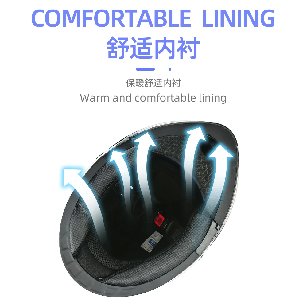 Мотоциклетный шлем 902 анфас Casco Integral яркий черный мужской и женский DOT