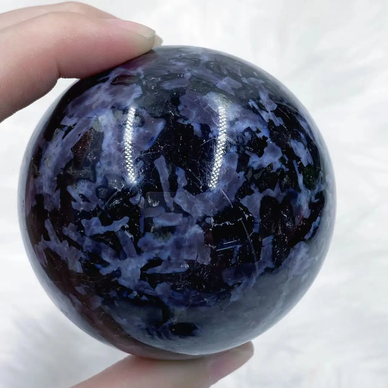 

Natural Serpentine Crystal Quartz Energy Sphere Reiki Healing Gift Room Decoration Home Furnishings