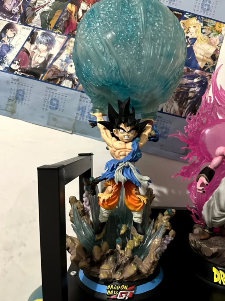 Аниме-фигурка Dragon Ball 50 см модель Сон Гоку куклы экшн-фигурка люминесцентная