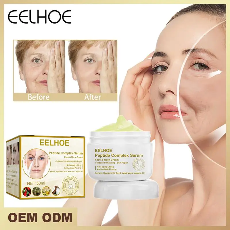 

Anti Wrinkle Face Cream Anti-Aging Peptide Complex Serum Fade Fine Lines Firming Lifting Moisturizing Brighten Facial Skin Care