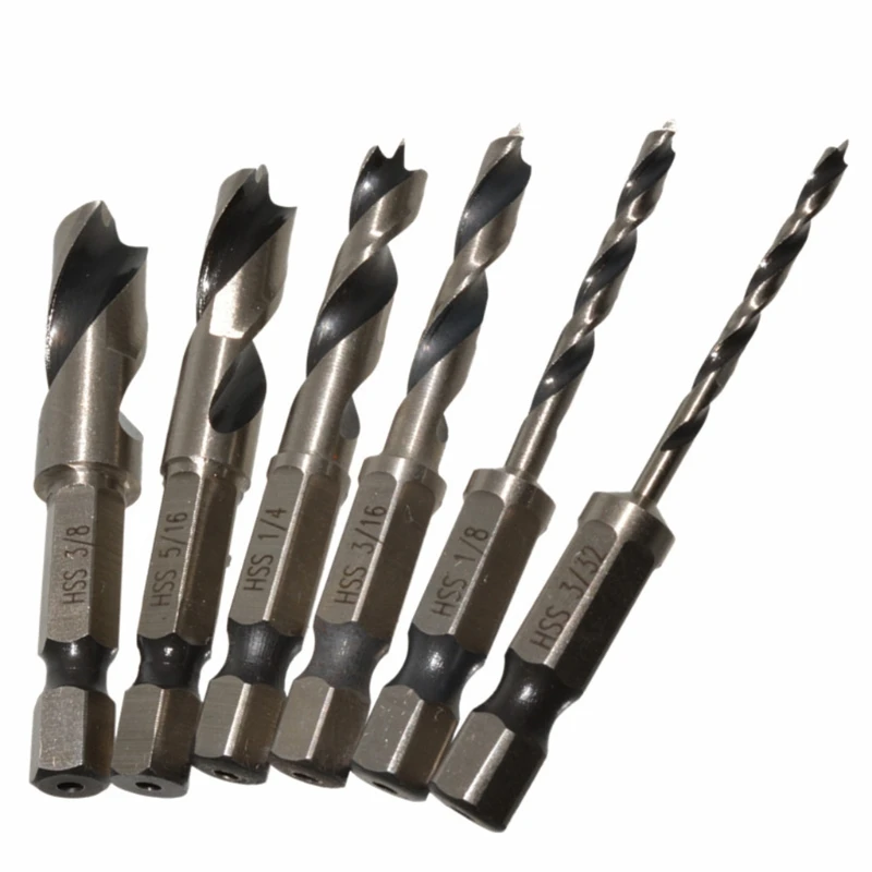 Высокоскоростная стальная Трехточечная деревообрабатывающая дрель