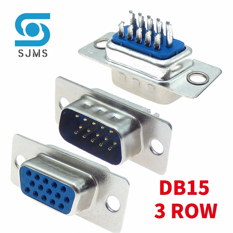 D-SUB HDB DB9/15/25/26/37/B44/50/62/78 переходник с последовательным портом VGA штепсельная