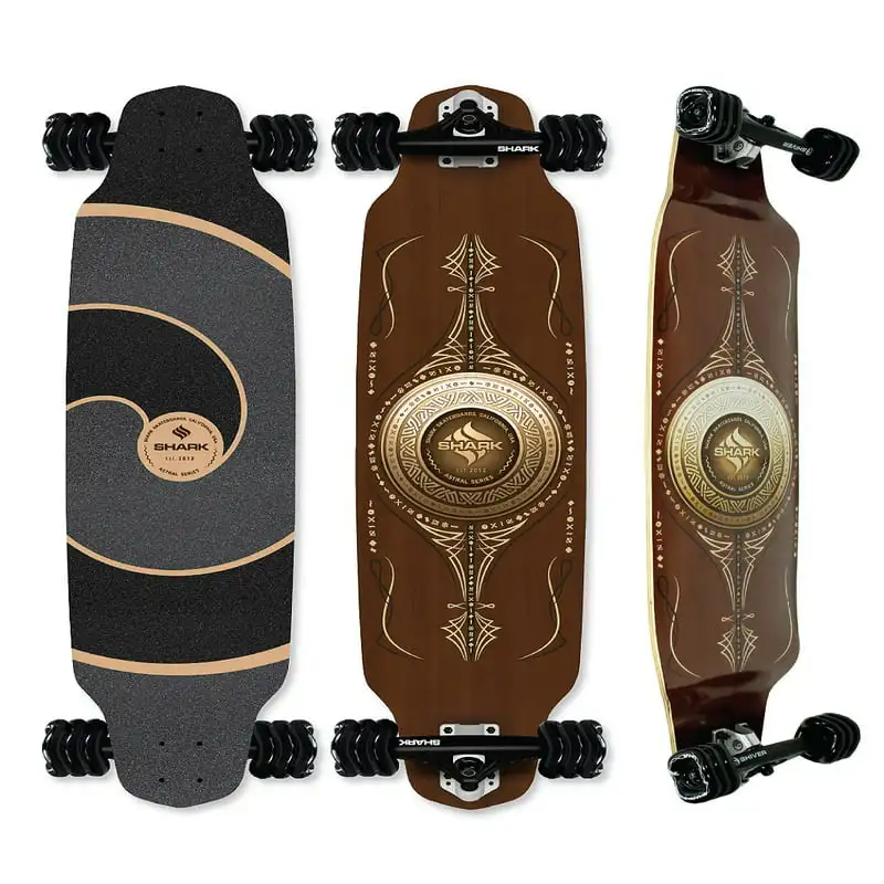 

Astral 39 inch Maple Drop Down Longboard with 72mm DNA formula Shark Wheels