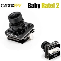 caddx baby ratel 2 11 8 inch starlight hdr sensor 1200tvl low latency day and night freestyle fpv camera for fpv rc drone diy