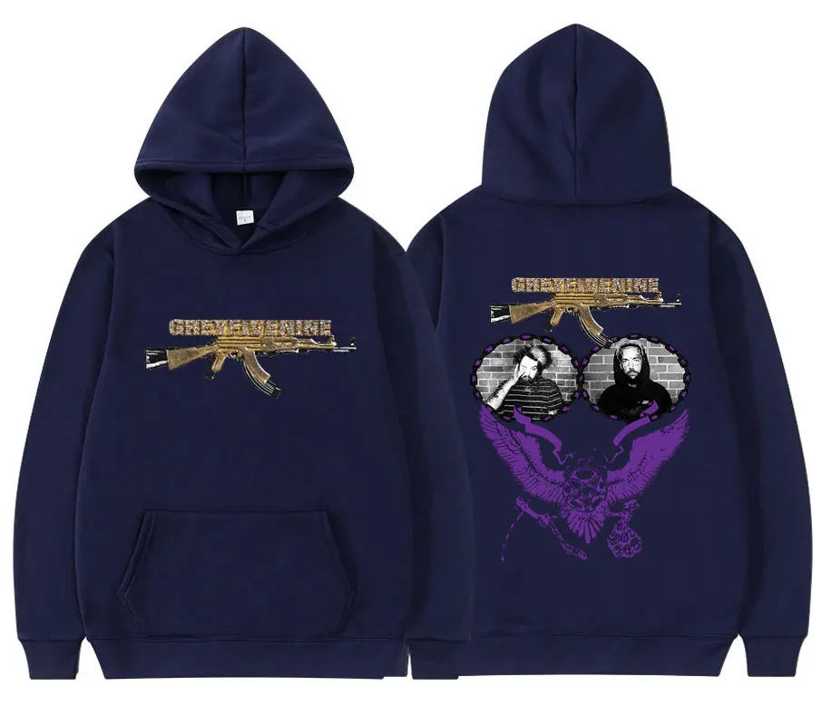 $uicideboy$ Suicide Boys Double Sided Print Men Women Hip Hop Rap Hoodies Long Sleeves Quality Cotton Unisex Plus Size Hoodie