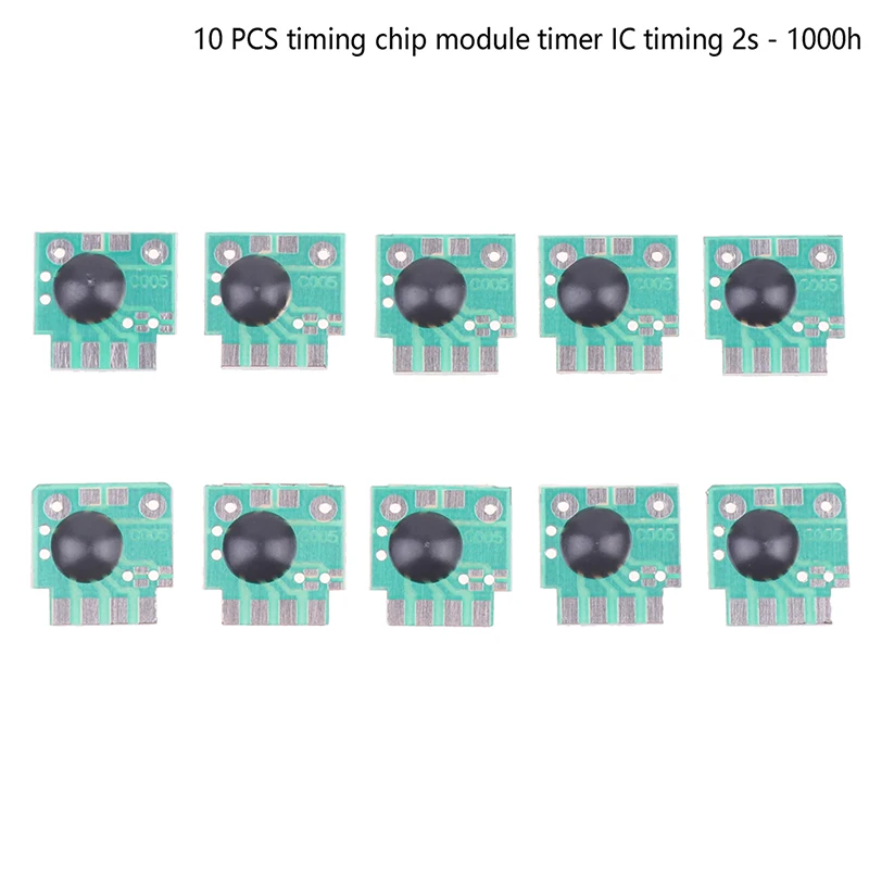 

10 Pcs Multi-function Delay Trigger Timing Chip Module Timer IC Timing 2s to max. 1000h