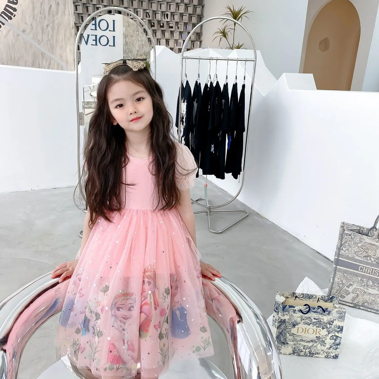 

Disney Girl Dress Party Elsa Frozen Toddler Christmas Dress Children Winter Girls Princess Costumes for Girls Dressess