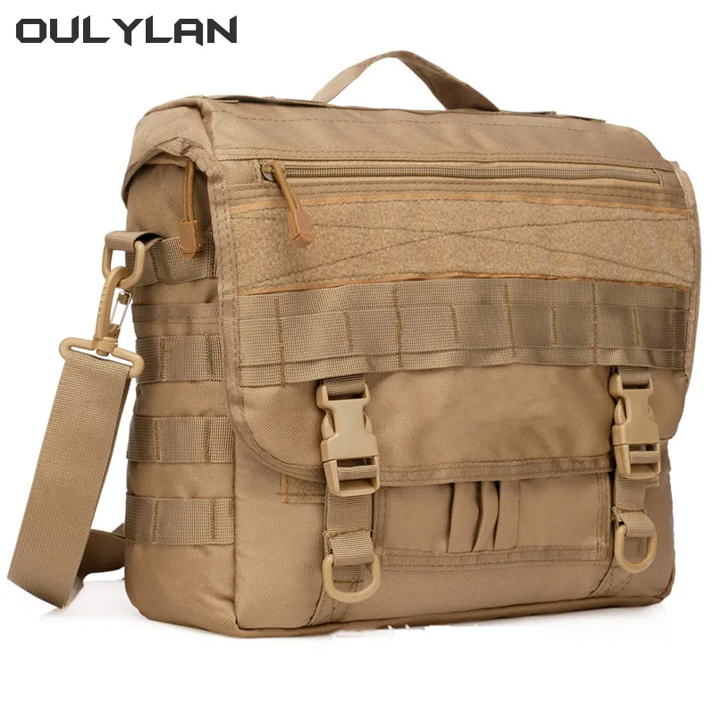 

Travel Bag with Compass Fan Bags Men's Shoulder Bags Camouflage Computer Bags Multi-functional Tactical Backpacks Handbag