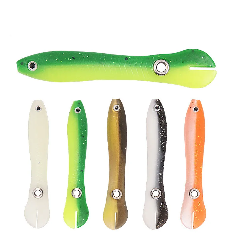 

Luya Bait Bionic Mini Loach Bait Swingtail Fish Dummy Bait 7cm2g Freshwater Sea Fishing