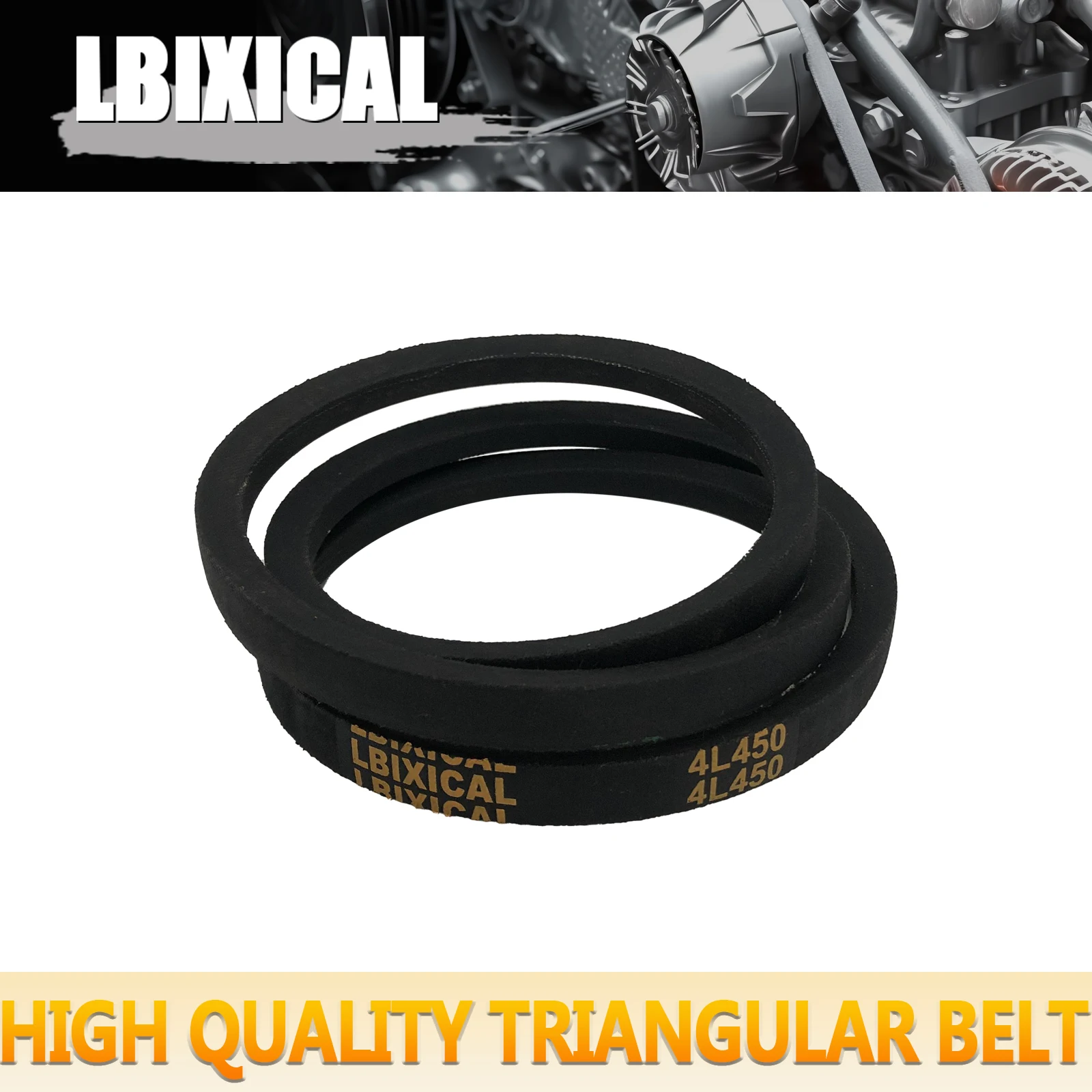 

Ремень электропередачи LBIXICAL A43 или 4L450 OC, классический резиновый V-образный ремень, наружная окружность 45 дюймов